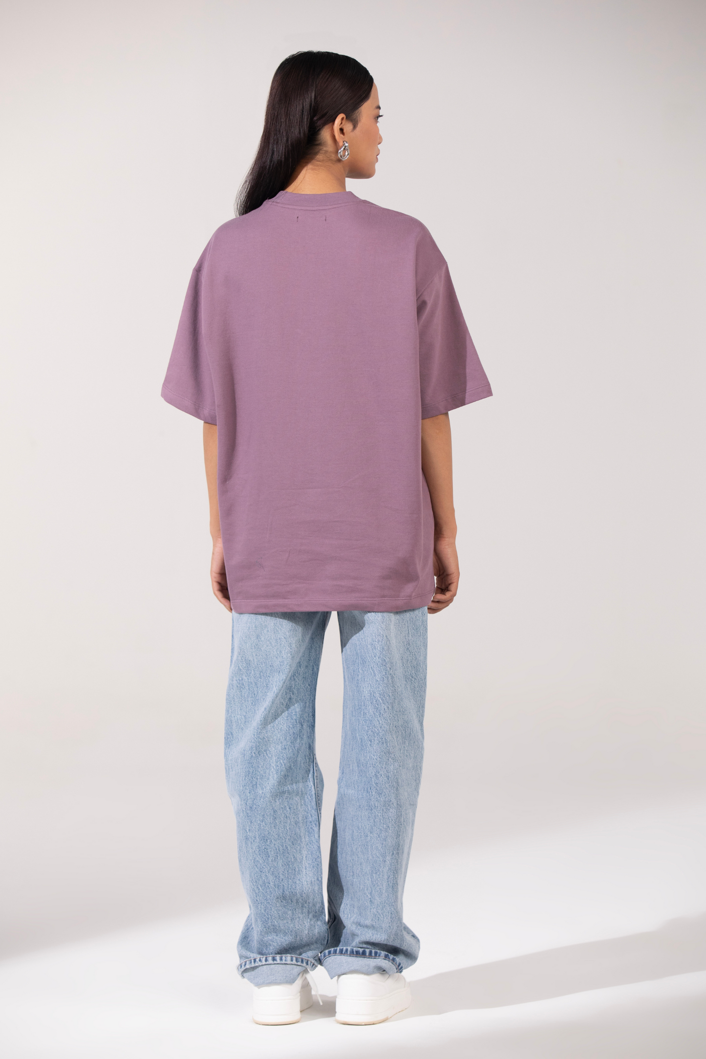 Dusty Rose- Oversized T-Shirt