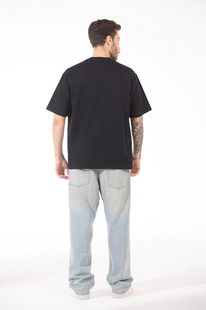 Bold Black- Oversized T-Shirt