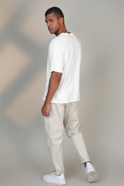 Off White- Oversized T-Shirt