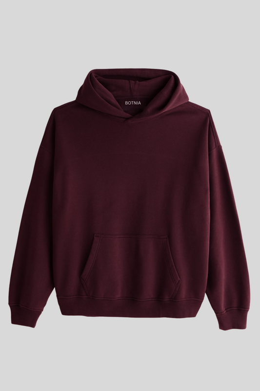 Oversized Hoodie- Wild Berry